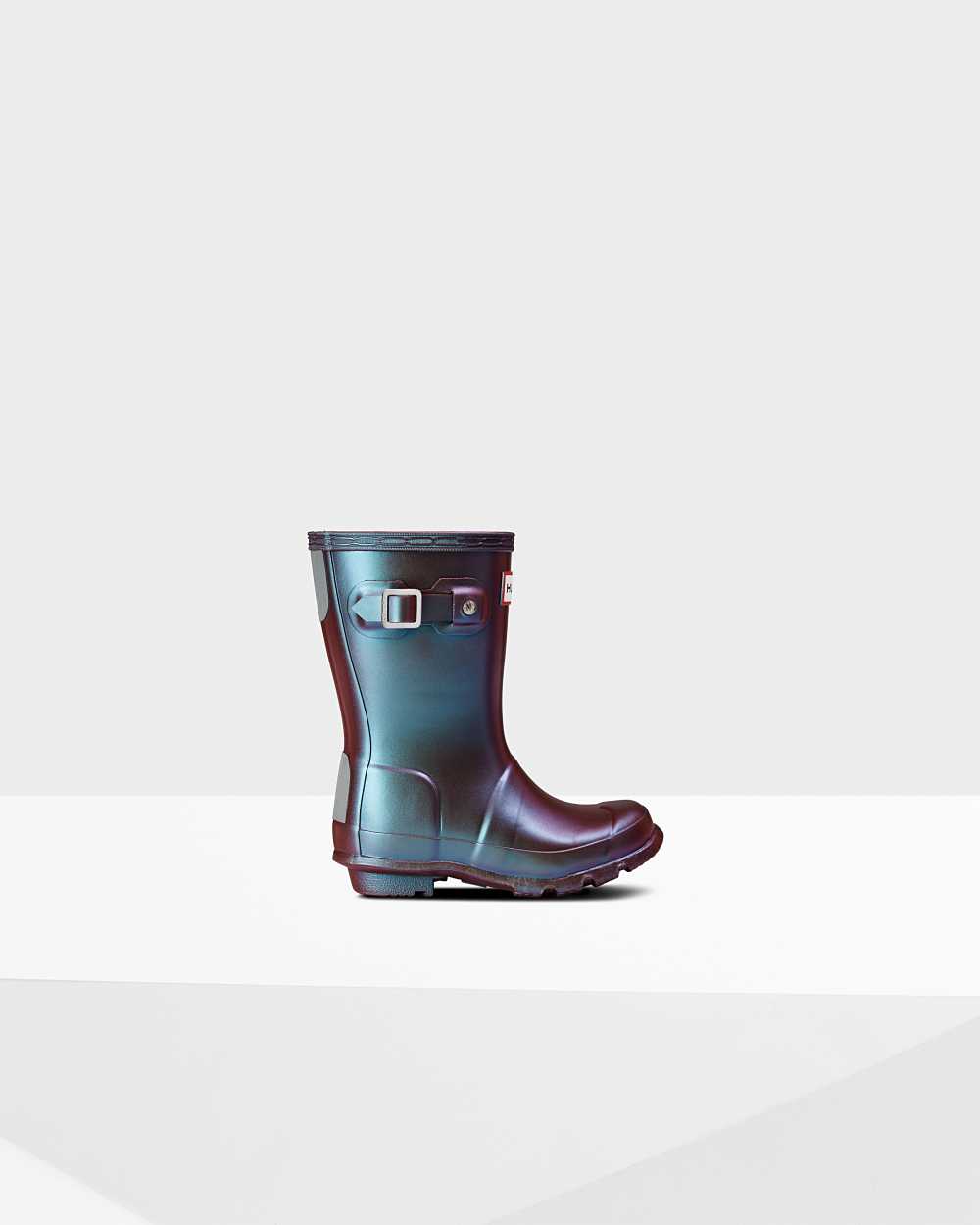 Kids Hunter Original Little Nebula Rain Boots Blue | IUQZLB-056